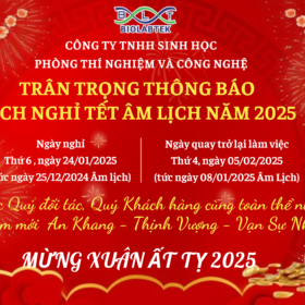 THÔNG BÁO LỊCH NGHỈ TẾT NGUYÊN ĐÁN 2025