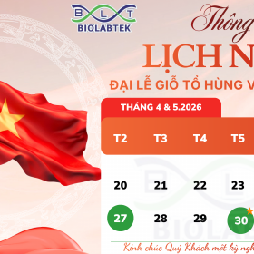 [THÔNG BÁO NGHỈ LỄ] – ĐẠI LỄ GIỖ TỔ HÙNG VƯƠNG, NGÀY GIẢI PHÓNG MIỀN NAM 30/04 VÀ QUỐC TẾ LAO ĐỘNG 01/05 NĂM 2026